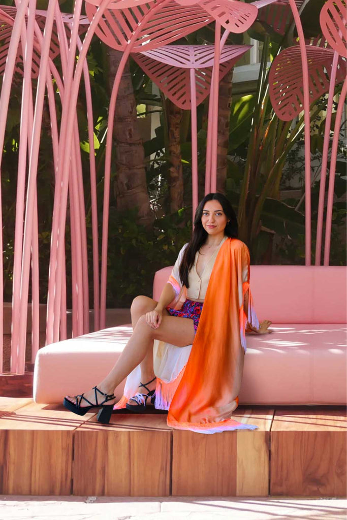 Kimono tops
Stylish kimonos
Resort wear
Luxury resort clothing
Beach outfits
Summer vacation fashion
Tropical attire
Designer resort wear
Cruise wear
Boho resort dresses
Resort casual clothing