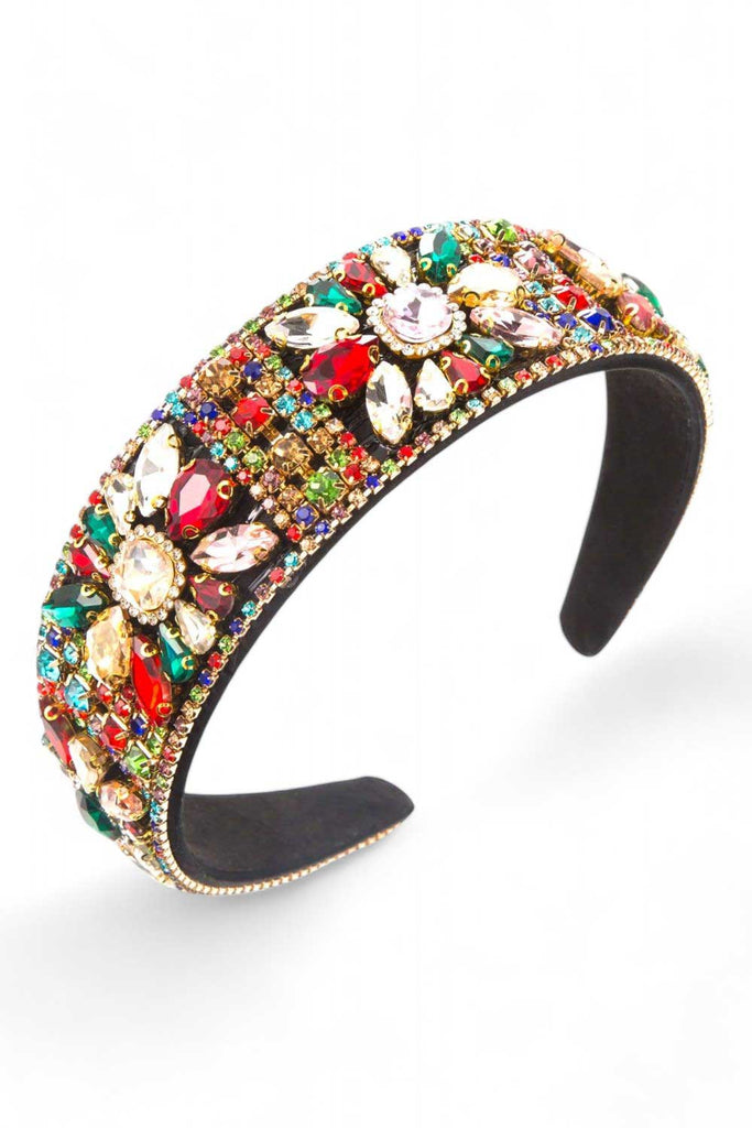 Jewel gem headband
Regal headband
Elegant headband
Statement headband
Luxury hair accessory
Plush headband
Fashion headband
Trendy headband
Stylish headband
Glamour headband
Decorative headband