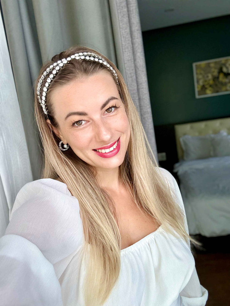 Fashion headband
Beaded headband
Fashion headbands
Women's headbands
Designer headbands
Beaded headbands
Rhinestone headbands
Trendy headbands
Statement headbands
Hair accessories
