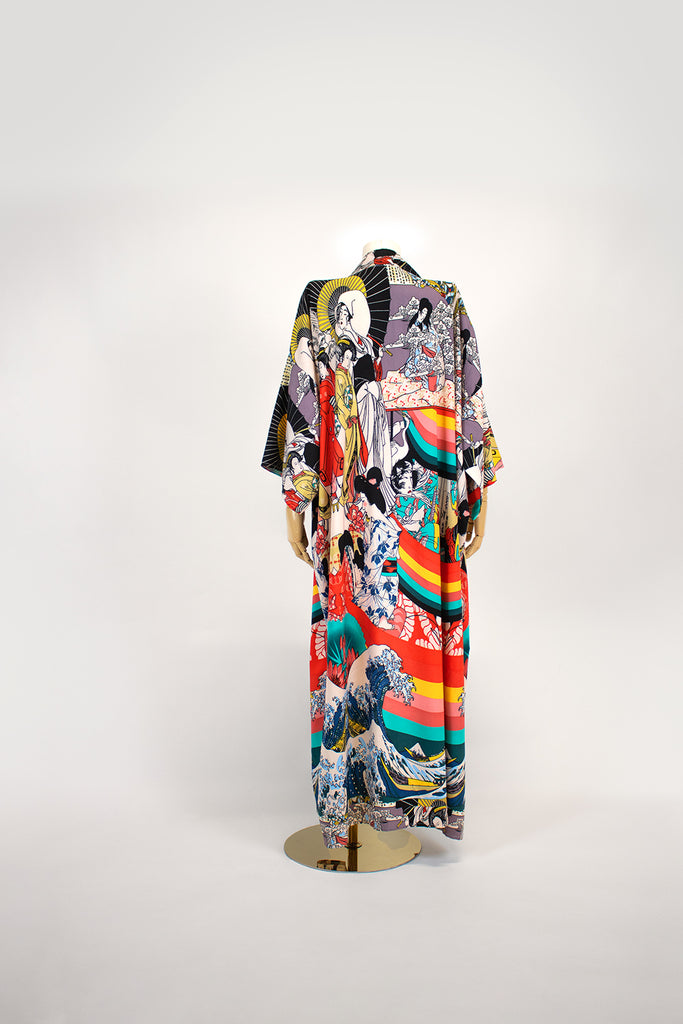 Resort casual clothing
Vacation wardrobe
Beach cover-ups
Lightweight resort wear
Tropical print dresses
Bold prints
Statement clothing
Women's dresses
Bohemian fashion
Vintage-inspired
Retro style